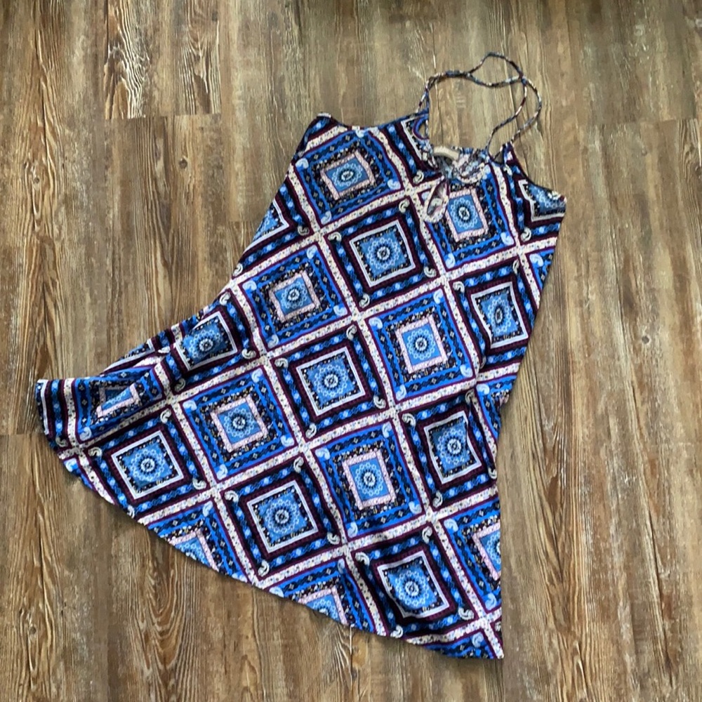 Addie Blue Paisley Sleeveless Top